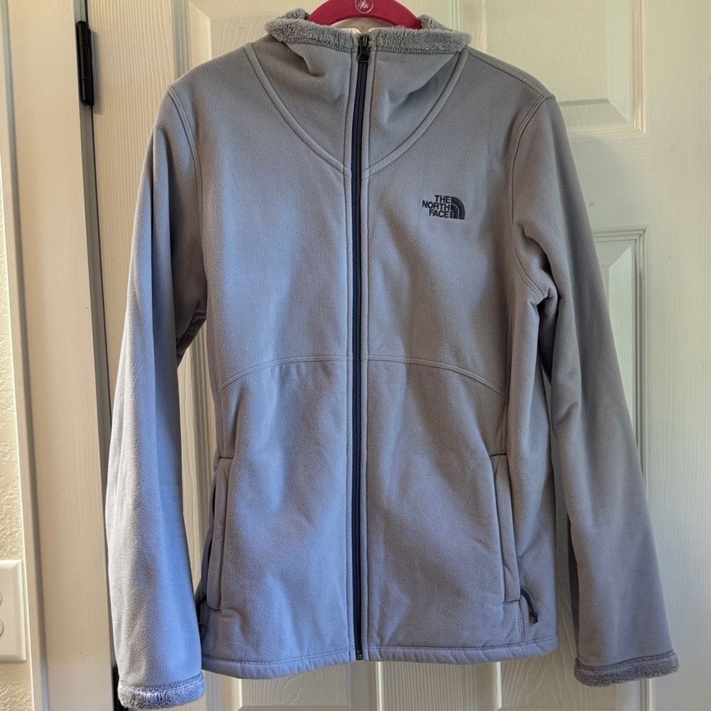 The North Face Women's Morninglory Purple Full Zip Fleece Jacket